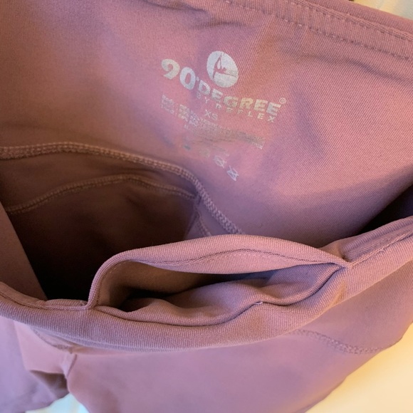 Lavender Tights With Mesh Detailing - Picture 6 of 6